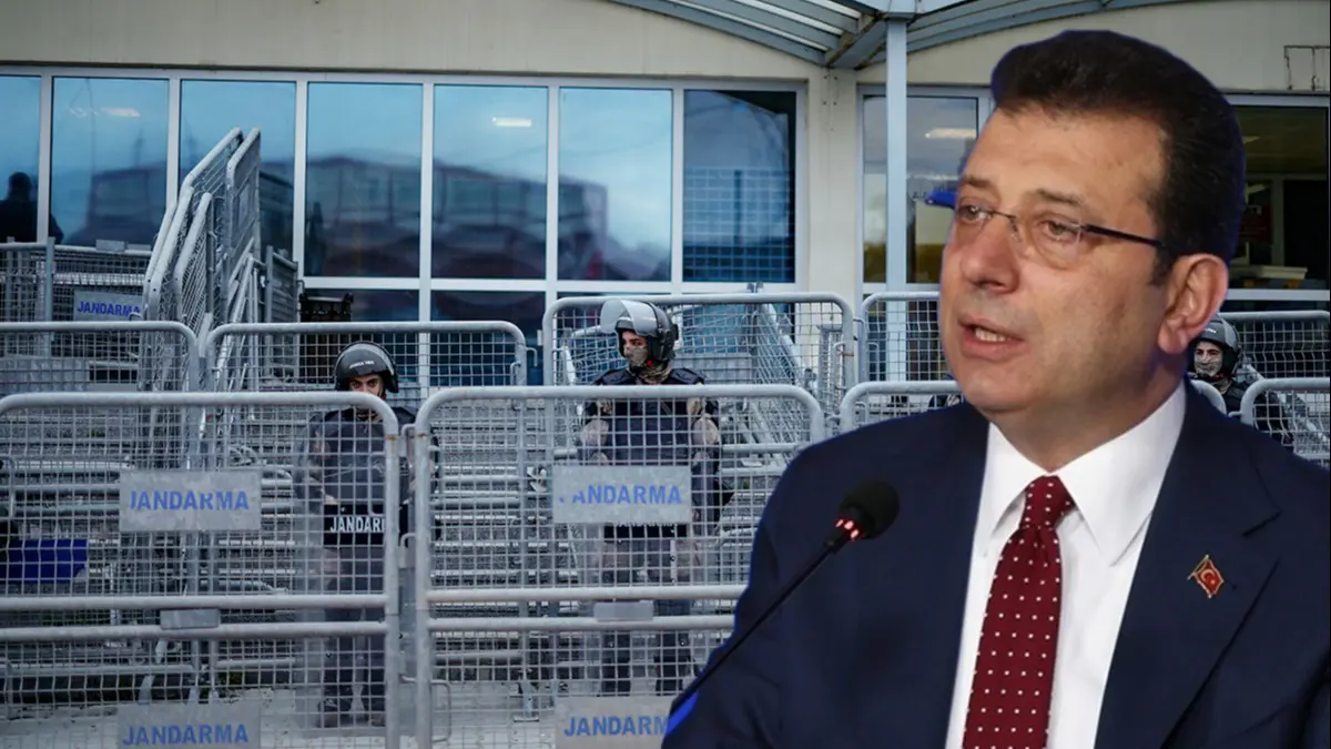 İBB davasında Ekrem İmamoğlu savunma yapıyor
